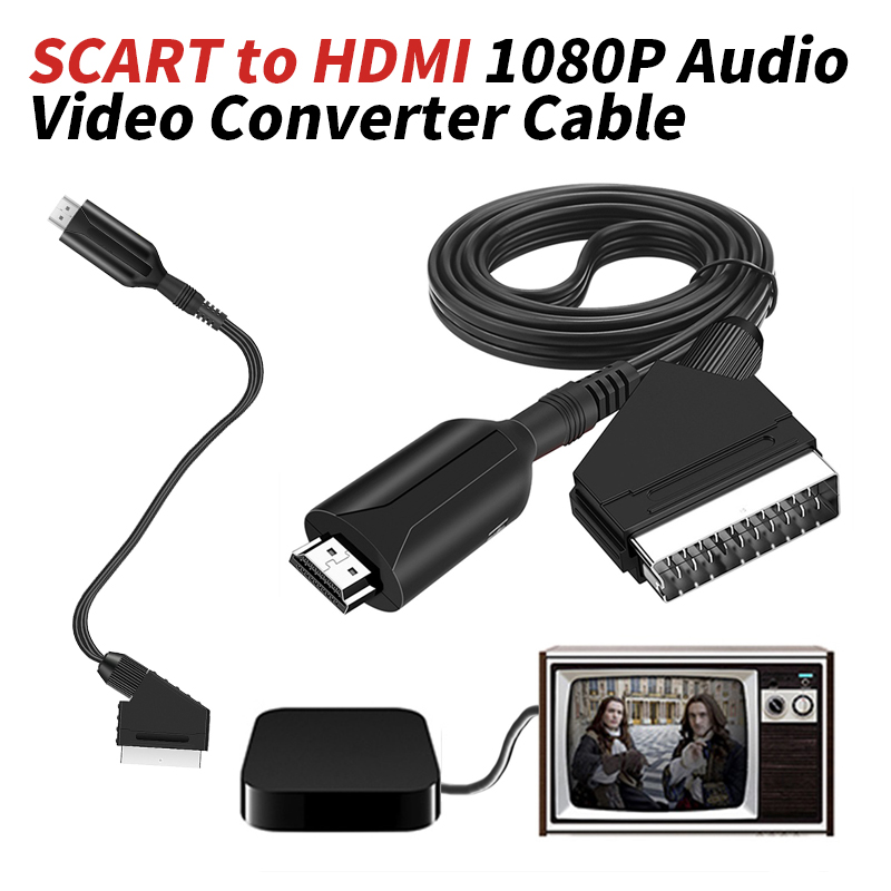 Scart To Hdmi - SCART to HDMI 1080P Audio Video