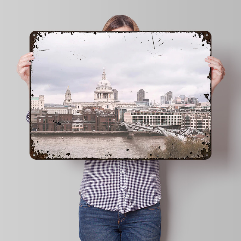 Retro Gaming London - London SLondon England Printed Poster Customized