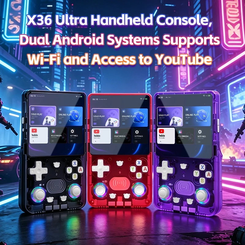 Retro Gaming Youtuber - X36Ultra Retro Handheld Console Android 10.0