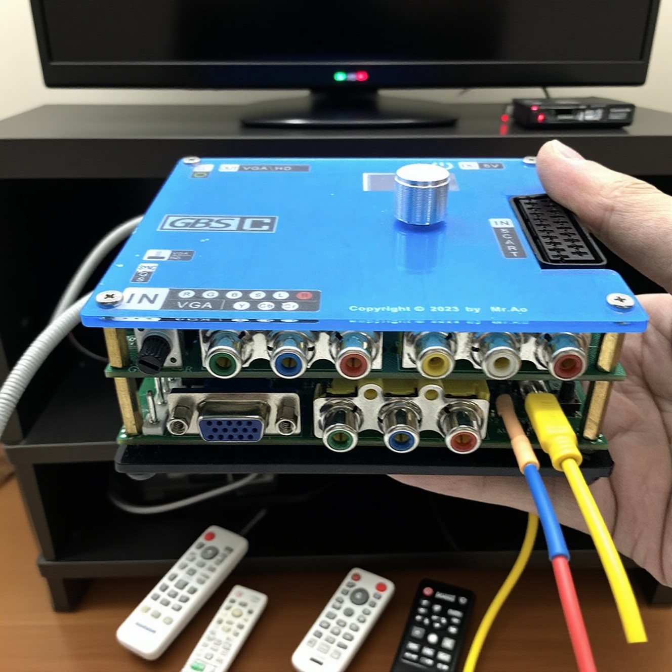 Scart To Hdmi - GBS Control Video Game Signal Converter