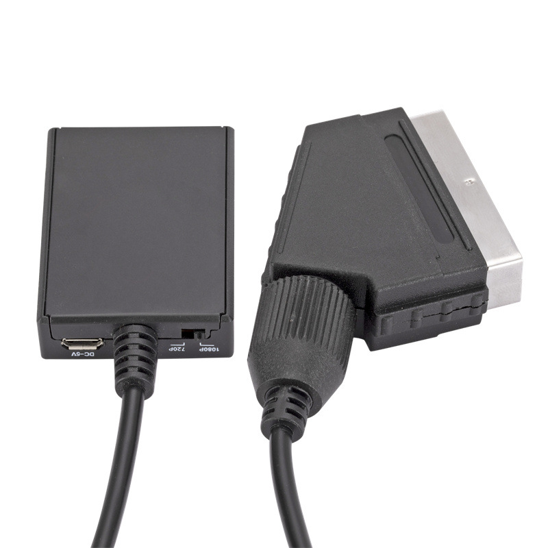 Scart To Hdmi - SCART To HDMI-compatible 1080P Video Audio