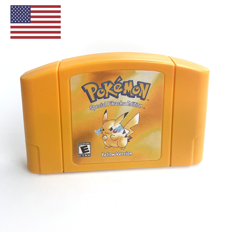 Retro Gaming Unit - USA NTSC Version English Pokemon Yellow