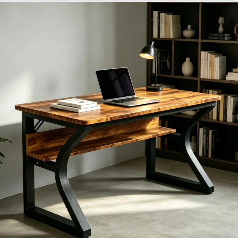 Retro Gaming Style - Retro Wrought Iron Computer Desk American