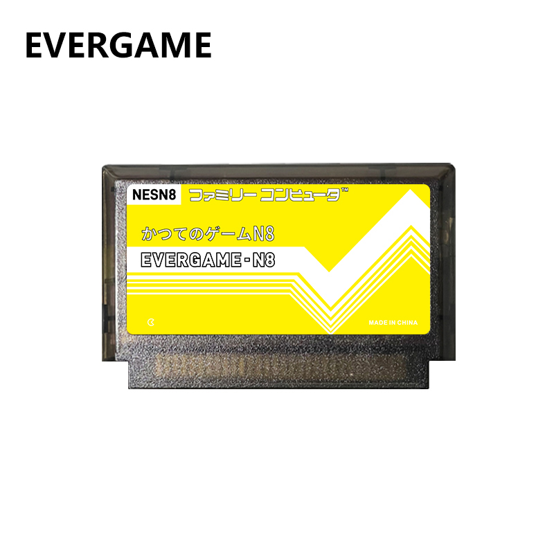 Retro Gaming Unit - REMANK EVERGAME N8 NES Cartridge Super