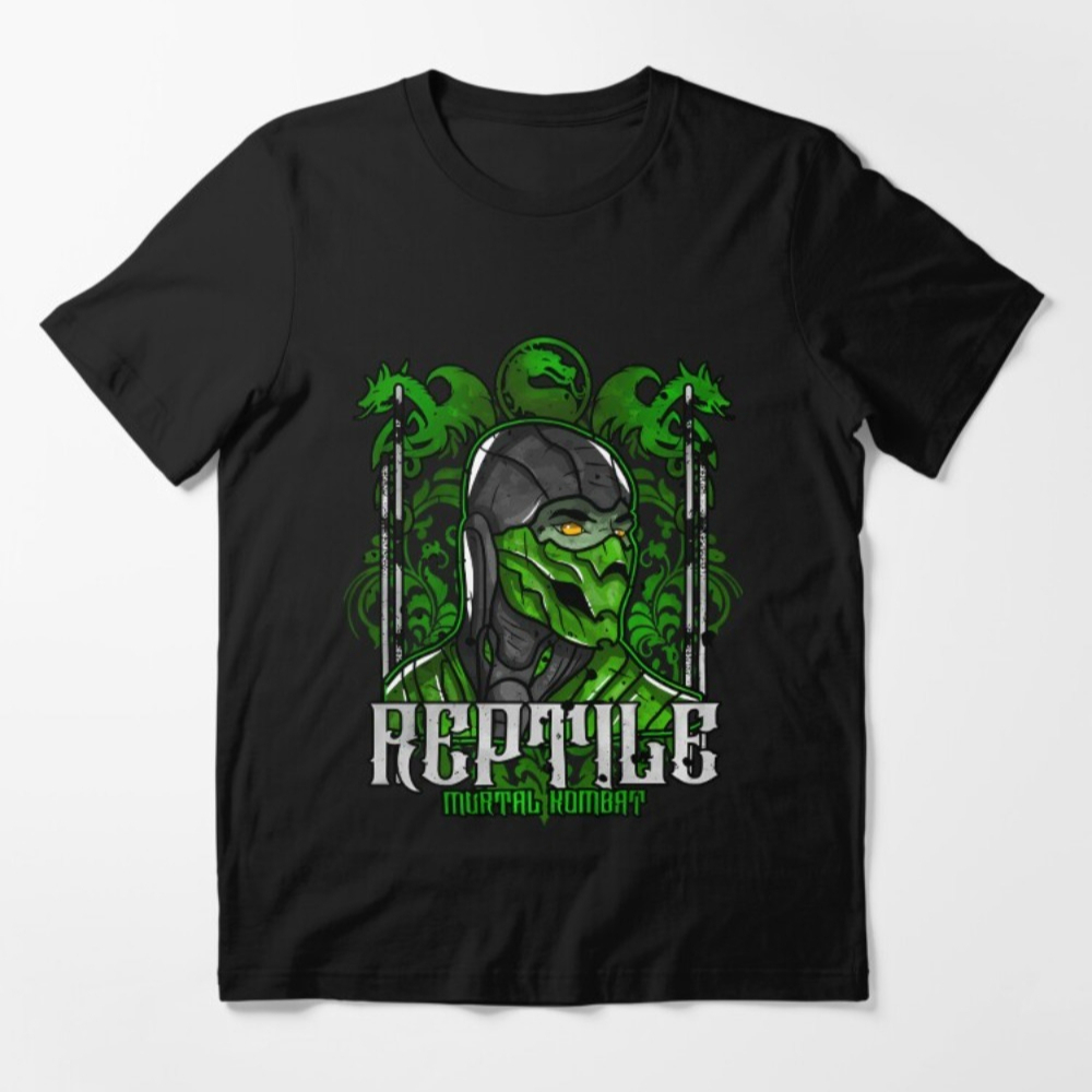 Mortal Kombat Reptile Portrait - Retro Gaming Style 评论和价格