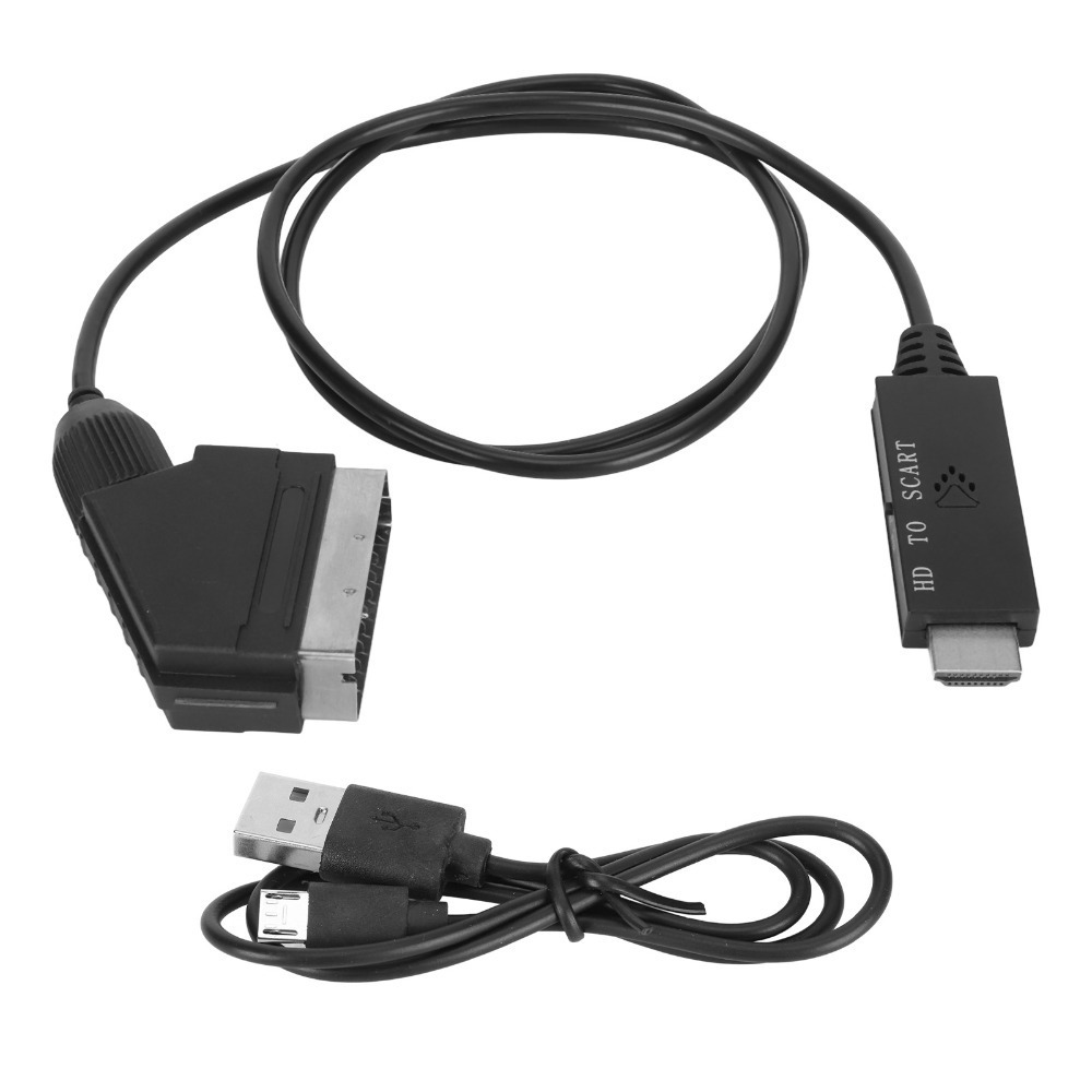 Support PAL NTSC HD Multimedia - Scart To Hdmi 评论和价格