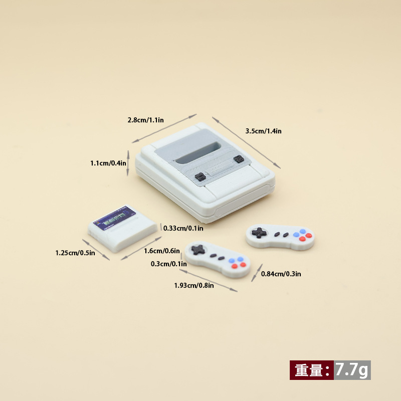 1set Dollhouse Mini Retro Game - Retro Gaming Unit 评论和价格