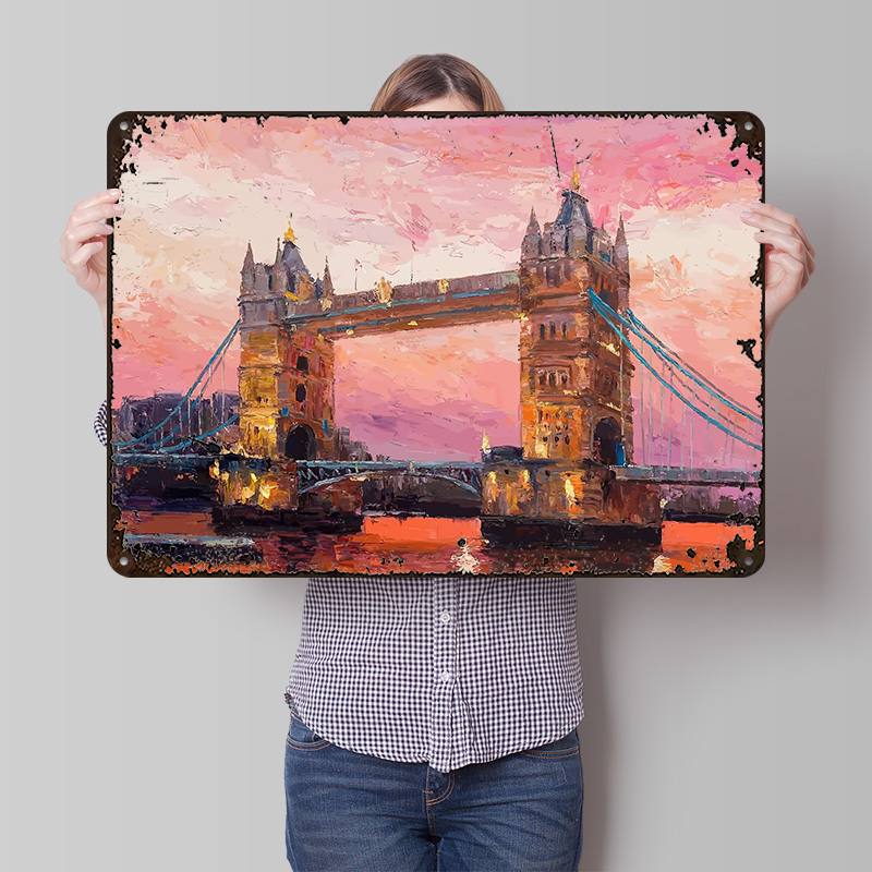 Travel to London Metal Poster  - Retro Gaming London 评论和价格