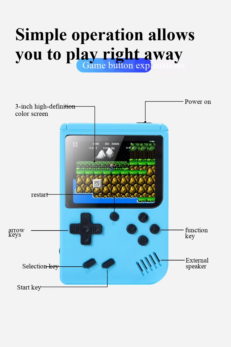 400 In 1 MINI Games Handheld G - Retro Gaming Devices 评论和价格