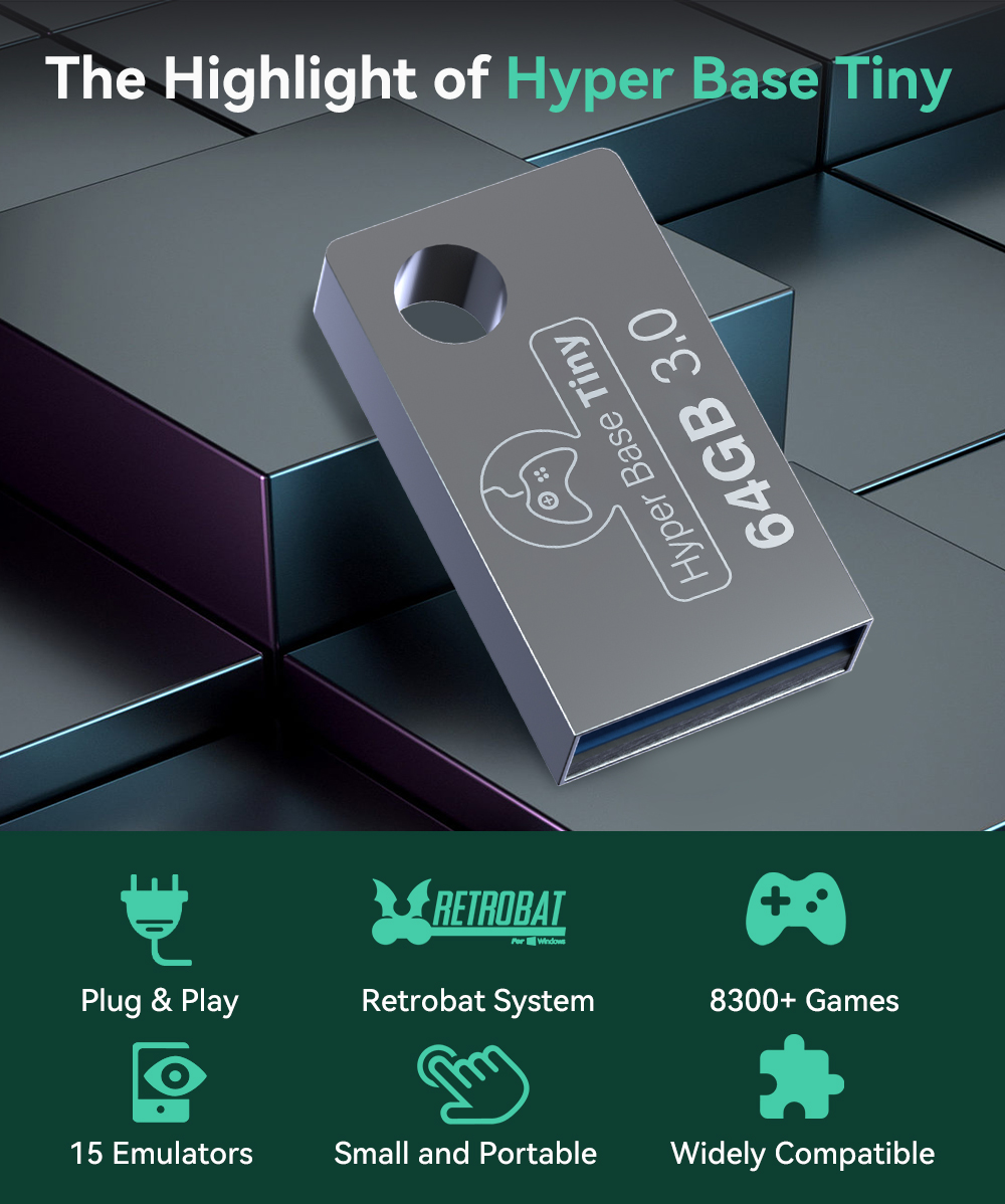 JMachen 64GB Portable USB 3.0  - Retro Gaming Devices 评论和价格