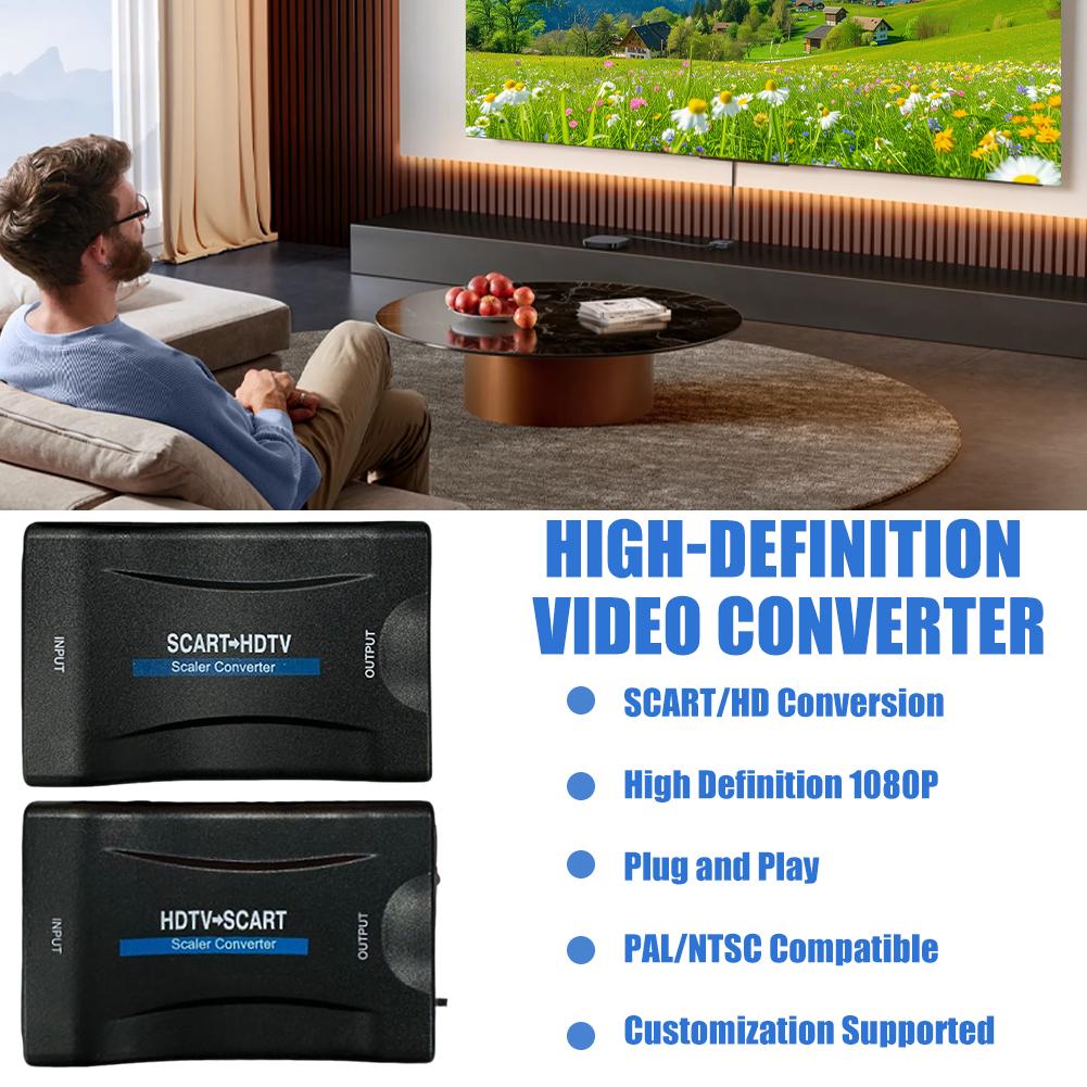1080P HDMI to SCART Video Audi - Scart To Hdmi 评论和价格