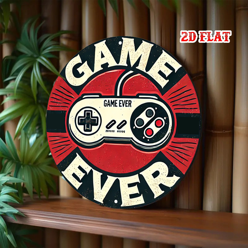 2D Flat 1pc Retro Gaming Round - Retro Gaming Us 评论和价格