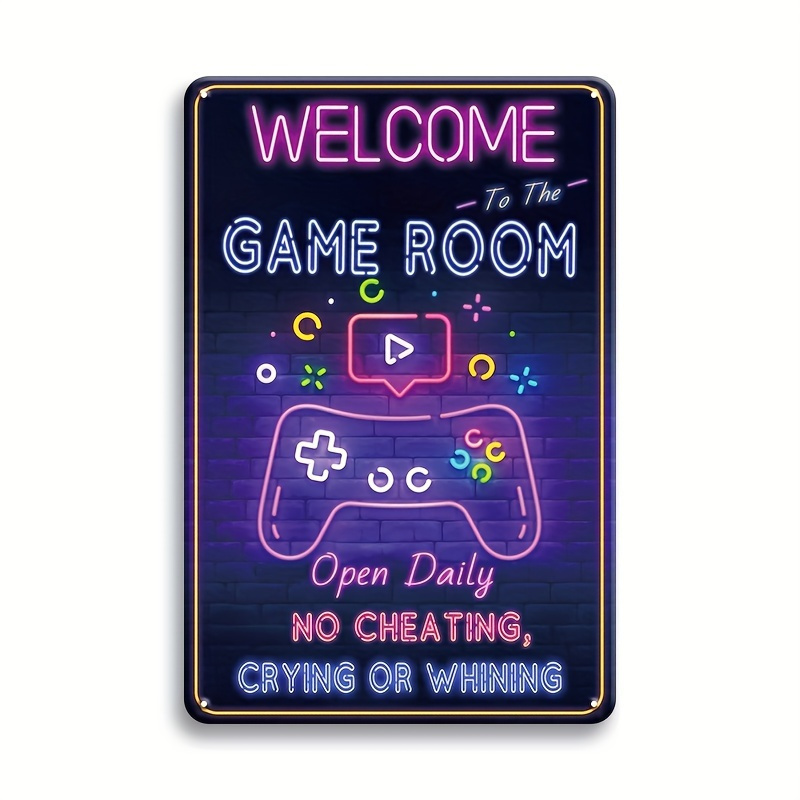 Welcome to the Game Room Metal - Retro Gaming Us 评论和价格