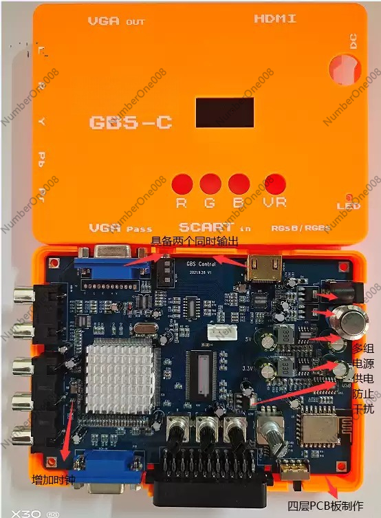 Low Resolution Game RGBS Compo - Scart To Hdmi 评论和价格