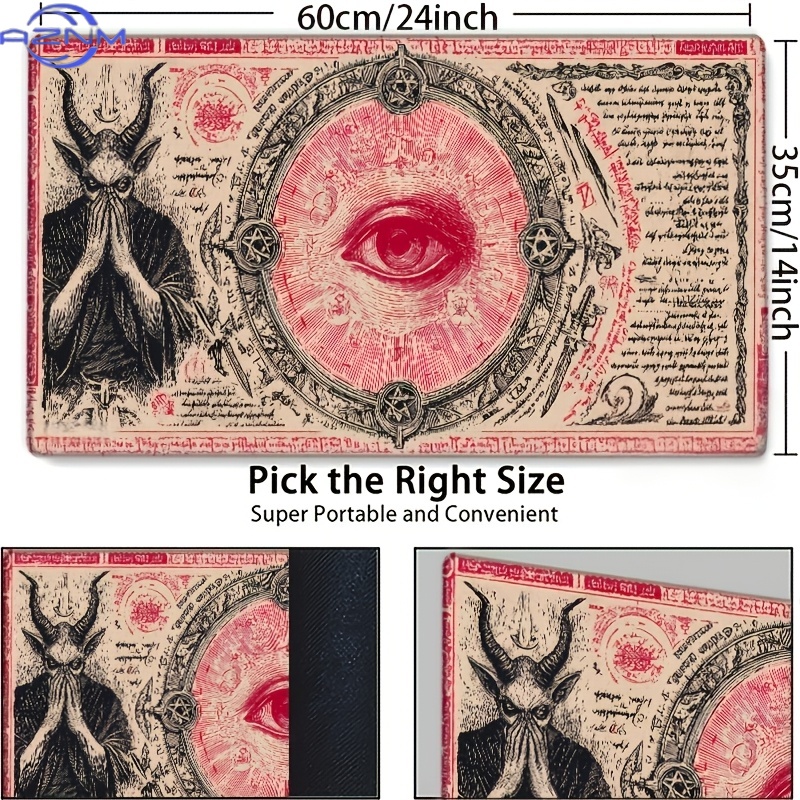 Retro Mystical Ram Eye Playmat - Retro Gaming Events 评论和价格