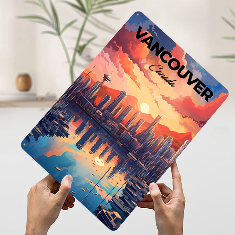 Vancouver Travel Print Printin - Retro Gaming Vancouver 评论和价格