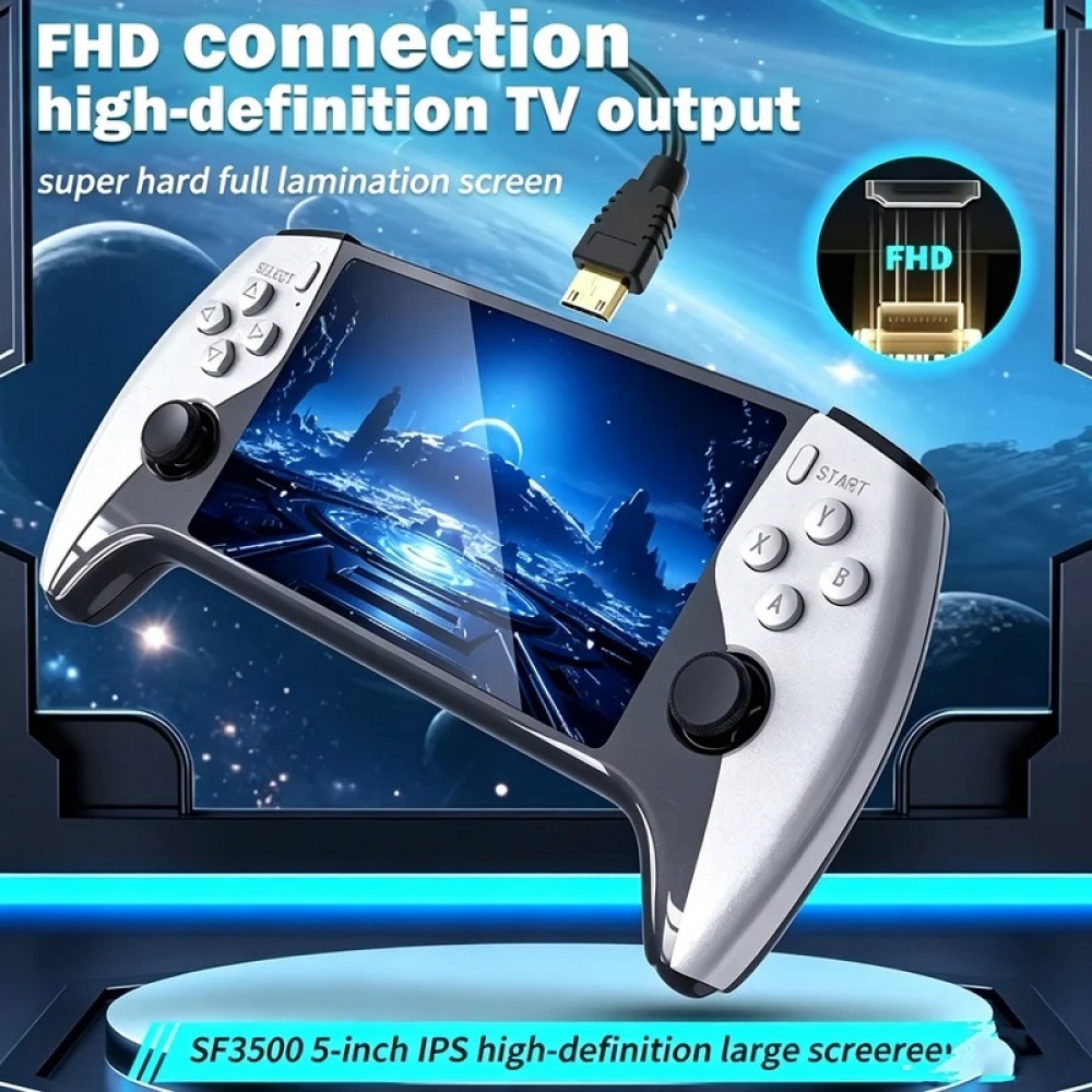 SF3500 5 inch Handheld Game Co - Retro Gaming Unit 评论和价格