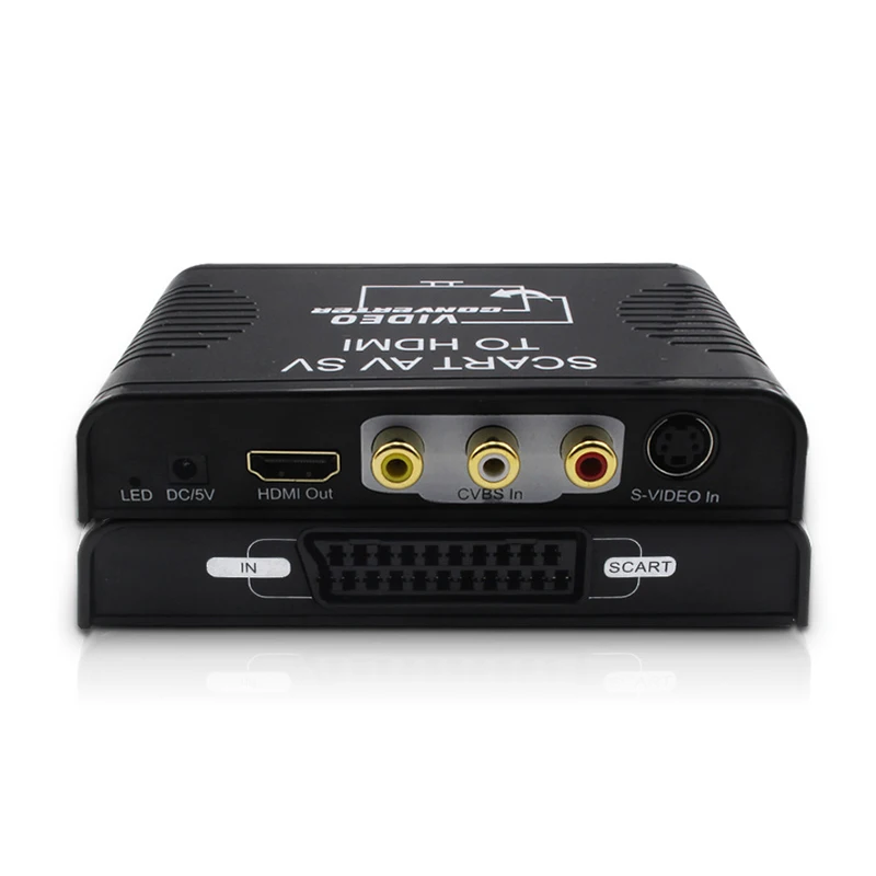 S-video composite AV Scart to  - Scart To Hdmi 评论和价格